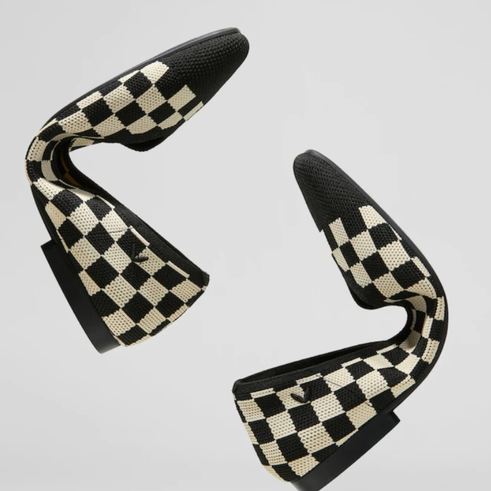 VIVAIA Square-Toe V-Cut Flats (Margot 2.0), siz EU 38